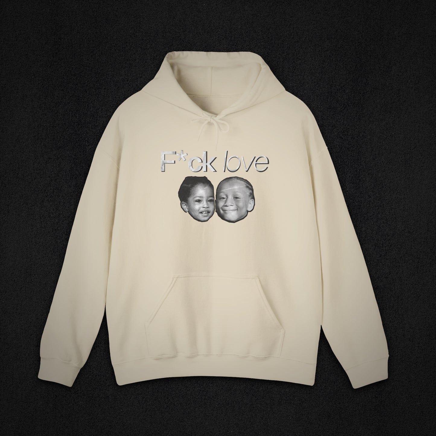 Hooded Sweatshirt F*CK LOVE (A)